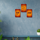 Vakratunda Mahakaya Shubh Labha Wooden Wall Hanging