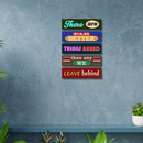 There Are Far Better Things Ahead Than Any We Leave Behind Wooden Wall Hanging