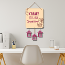 "Create Your Own Sunshine" Wall Hanging - ICraft asia