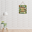 Laugh & Love Yourself Wall Hanging
