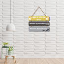 Motivational Mindset Wall Hanging