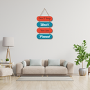 “Don’t stop until you are proud” Wall Hanging - ICraft asia