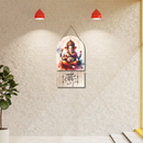 Ganpati Bappa Wooden Wall Hanging