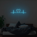 Heartbeat Neon Sign
