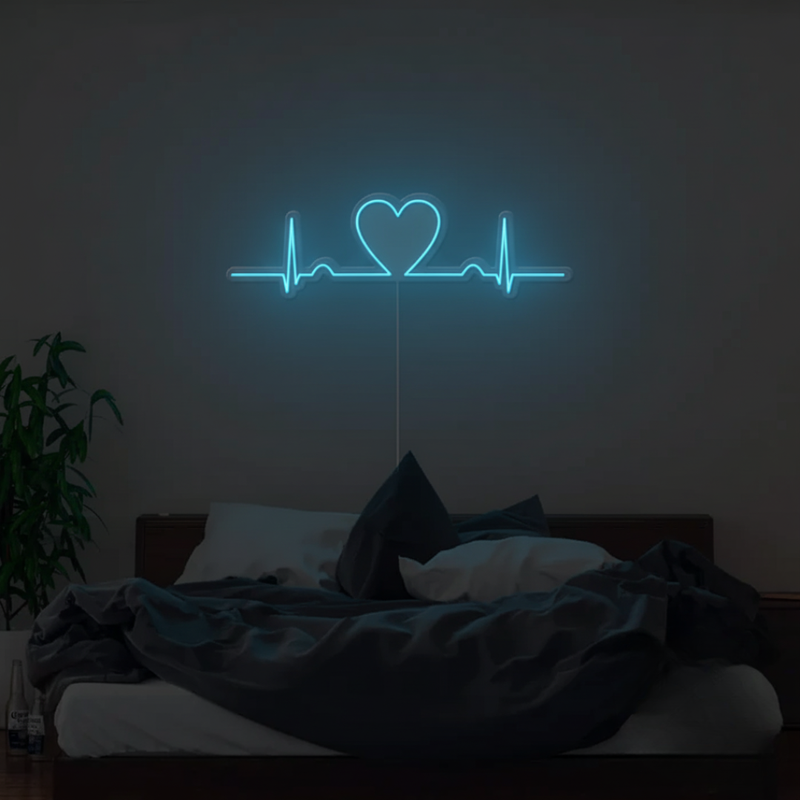 Heartbeat Neon Sign