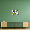 Lord Krishna Wooden Wall Key Holder - ICraft asia