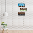 This Is Our Happy Place wooden wall hangin