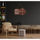 “Always Start Your Day with Positivitea” Wall Hanging - ICraft asia