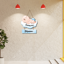 Coming Soon Baby Wooden Wall Hanging