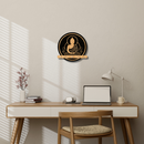 Buddha Design Wooden Wall Key Holder - ICraft asia