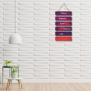 Love is Life Motivational Wall Hanging