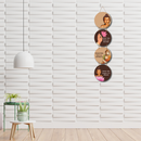 You Are a Miracle Buddha-inspired wooden wall hanging