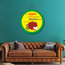 "An Apple a Day Keeps the Doctor Away" wall hanging - ICraft asia