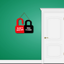 Quirky Door Sign – Open or Closed Wall Hanging