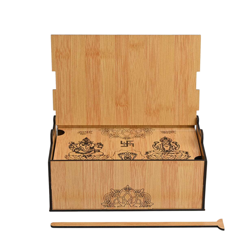 Wooden Dry Fruit Box (Empty Box) | Festive Box