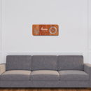 Wooden Key Holder with Ganesha & Swastik - ICraft asia