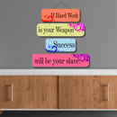 "If Hard Work" Wall Hanging - ICraft asia
