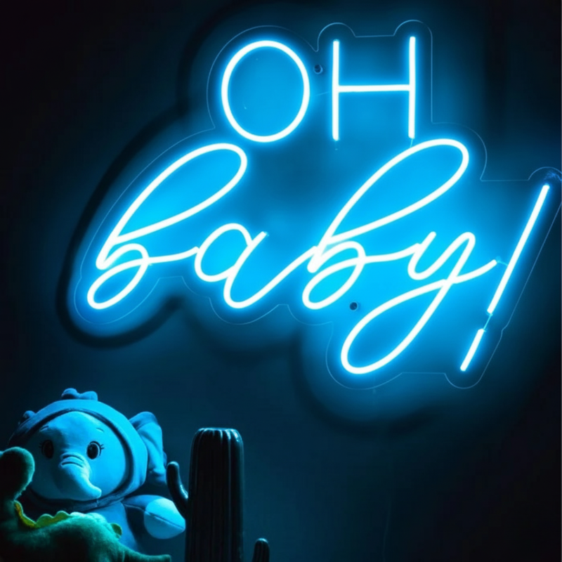 Oh Baby! Neon Sign