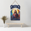 "Jesus In The Light" Wall Hanging - ICraft asia