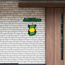 Anti Virus Wooden Wall Hanging