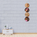 You Are a Miracle Buddha-inspired wooden wall hanging