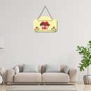 Love Couple Wooden Wall Hanging