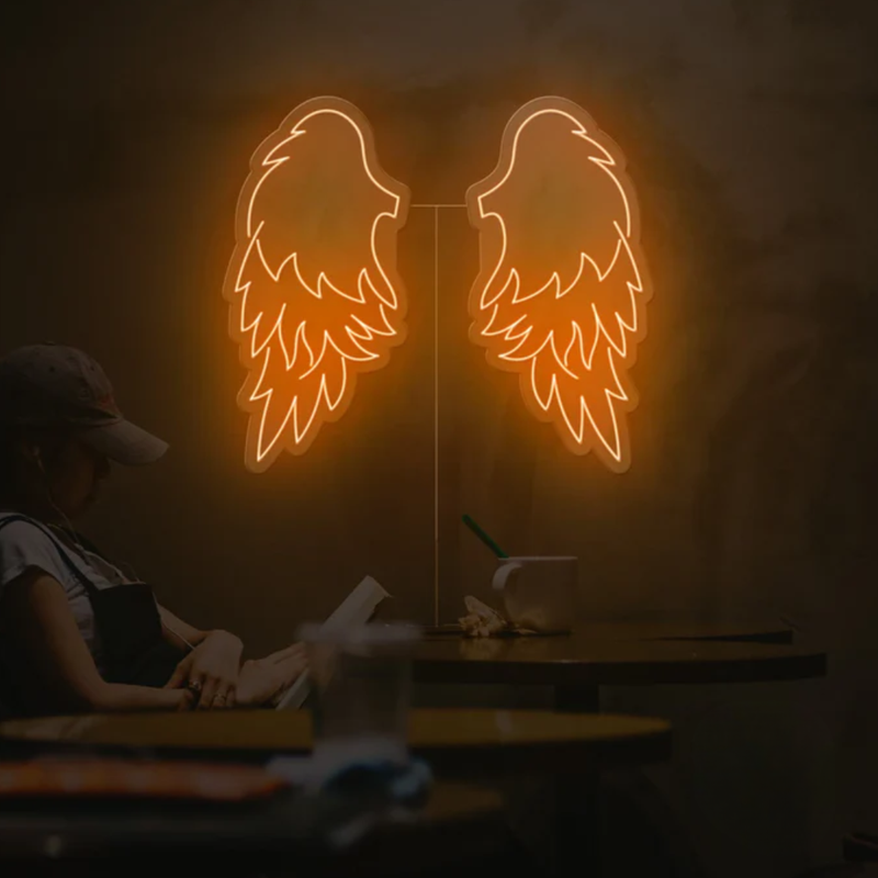 Angel Wings Neon Sign