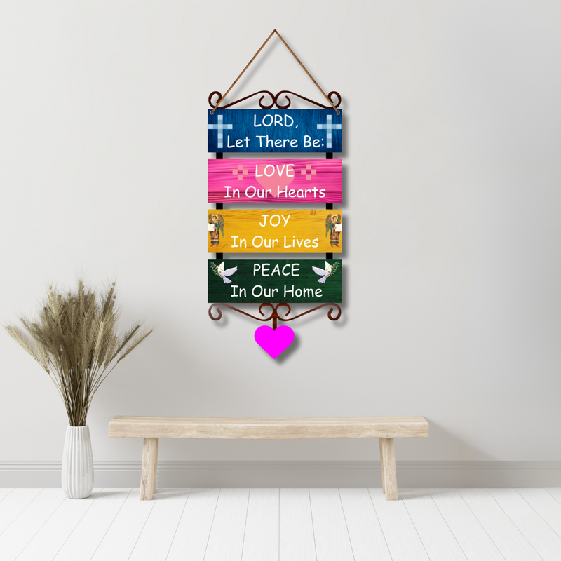 "Prayer of Blessings" Wall Hanging