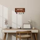 Happy Family Wooden Wall Key Holder - ICraft asia