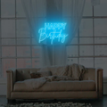 Happy Birthday Neon Sign
