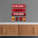 "Tis The Season To Be Jolly" Christmas wall hanging - ICraft asia