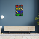 "Room Wooden Video Game" Wall Haning - ICraft asia