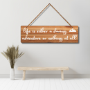 "Daring Adventure Quote" Wall Hanging - ICraft asia