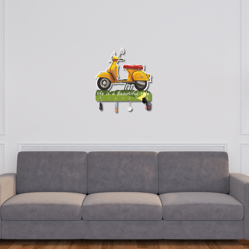 Vintage Scooter Key Holder - ICraft asia