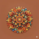 🪔 3D Premium Mandala Rangoli