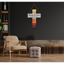 "Faith, Hope & Love Cross" Wall Hanging - ICraft asia