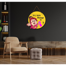 “Beta, Khana Khaoge Ya Chappal?” Wall Hanging - ICraft asia