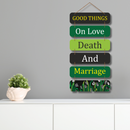 "Good Things" Wall Hanging - ICraft asia