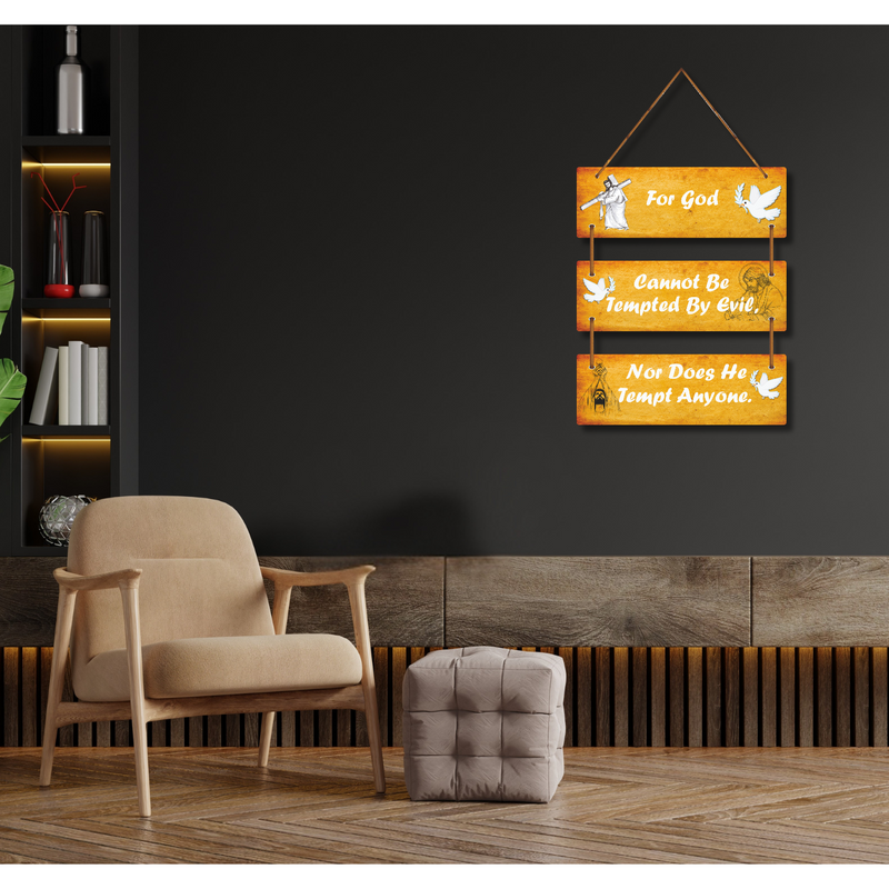 "God’s Unshakable Nature" Wall Hanging