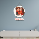 With Love Romantic Couple Wall Hanging