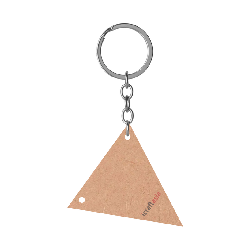 MDF Hanging Banner Base Key Chain