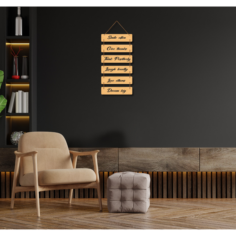 "Smile Often"  Wall Hanging