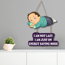 "I Am Not Lazy" Wall Hanging - ICraft asia