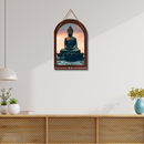 Buddha Wisdom Wooden Wall Hanging