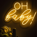 Oh Baby! Neon Sign
