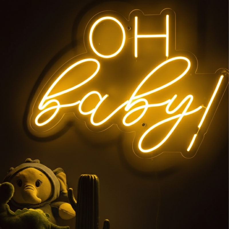 Oh Baby! Neon Sign