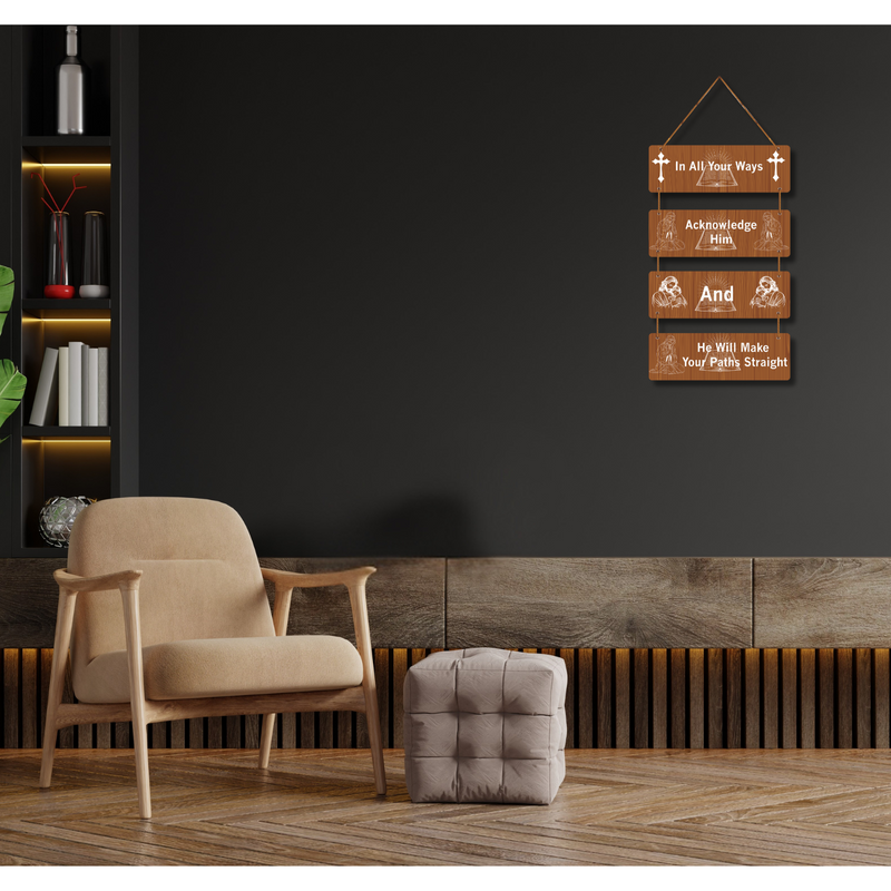 "In All Your Ways" Wall Hinging