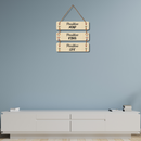 Positive Mind, Vibes & Life Wall Hanging