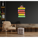 "Class room door sign"  wooden wall hanging - ICraft asia