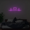 Heartbeat Neon Sign